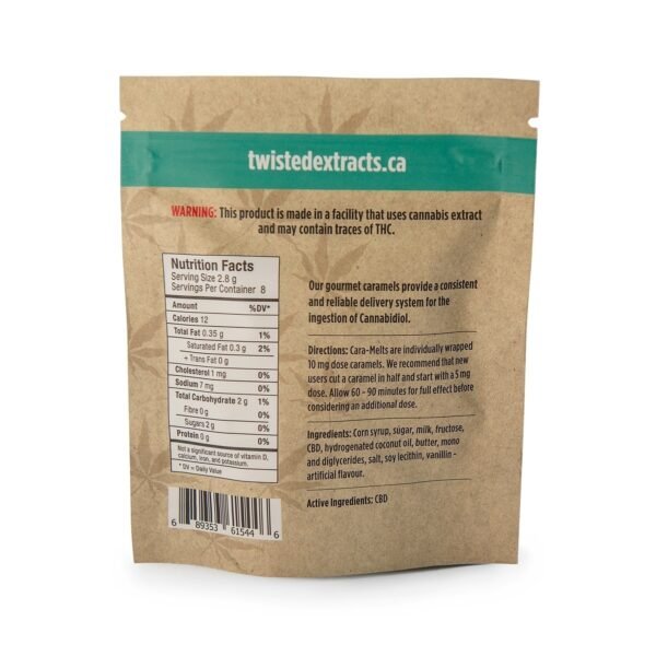 Twisted Extracts Cara-Melts – 80mg CBD - Image 2
