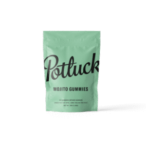 Potluck Edibles 200mg 1:1 THC/CBD Gummies – Mojito