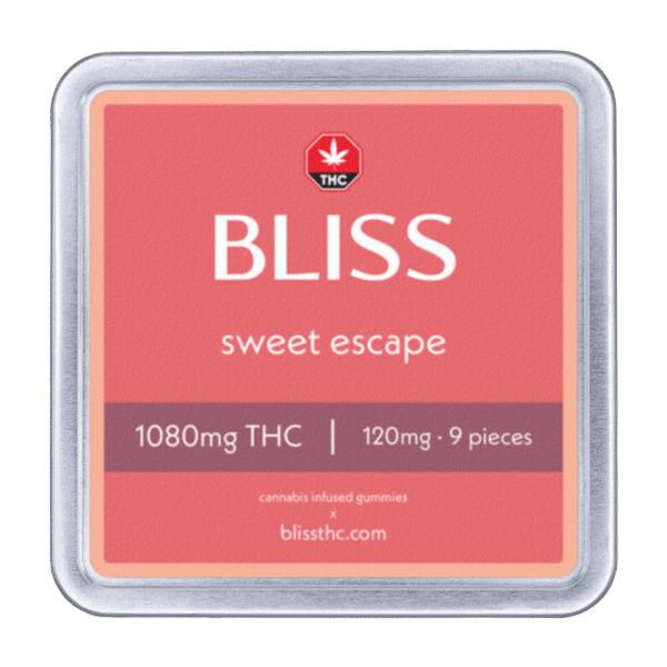 Bliss Edibles 1080mg THC – Sweet Escape - Image 2