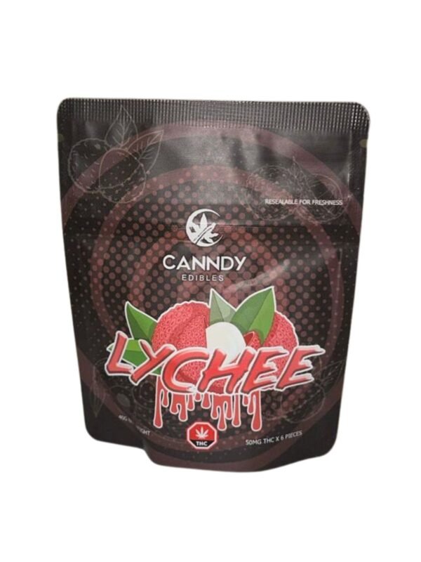 Canndy Edibles (300mg) THC Gummies – Lychee