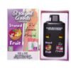 Straight Goods Supply Co. 6 Gram Dual Chamber Disposable Vapes – Stoned Fruit + Red Lebanese Hashish THC Distillate)
